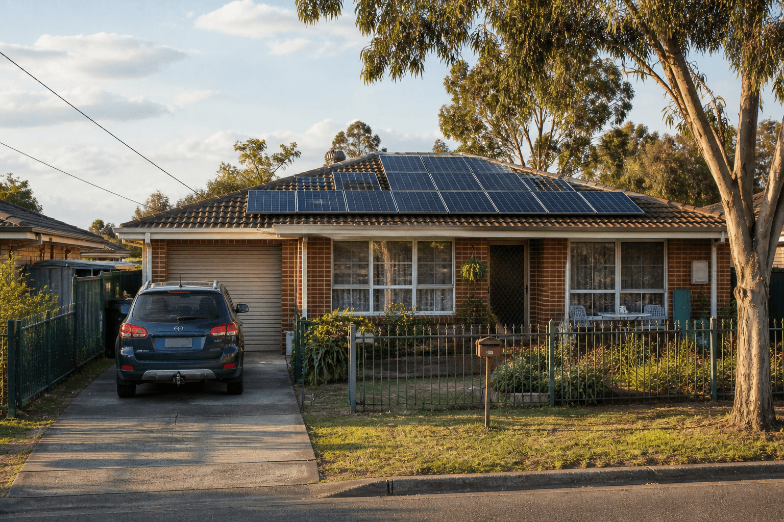 3-bed home in Liverpool NSW · Zone 3, modelled solar savings