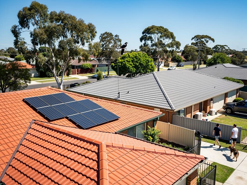 Roof space requirements for a 20 kW solar system